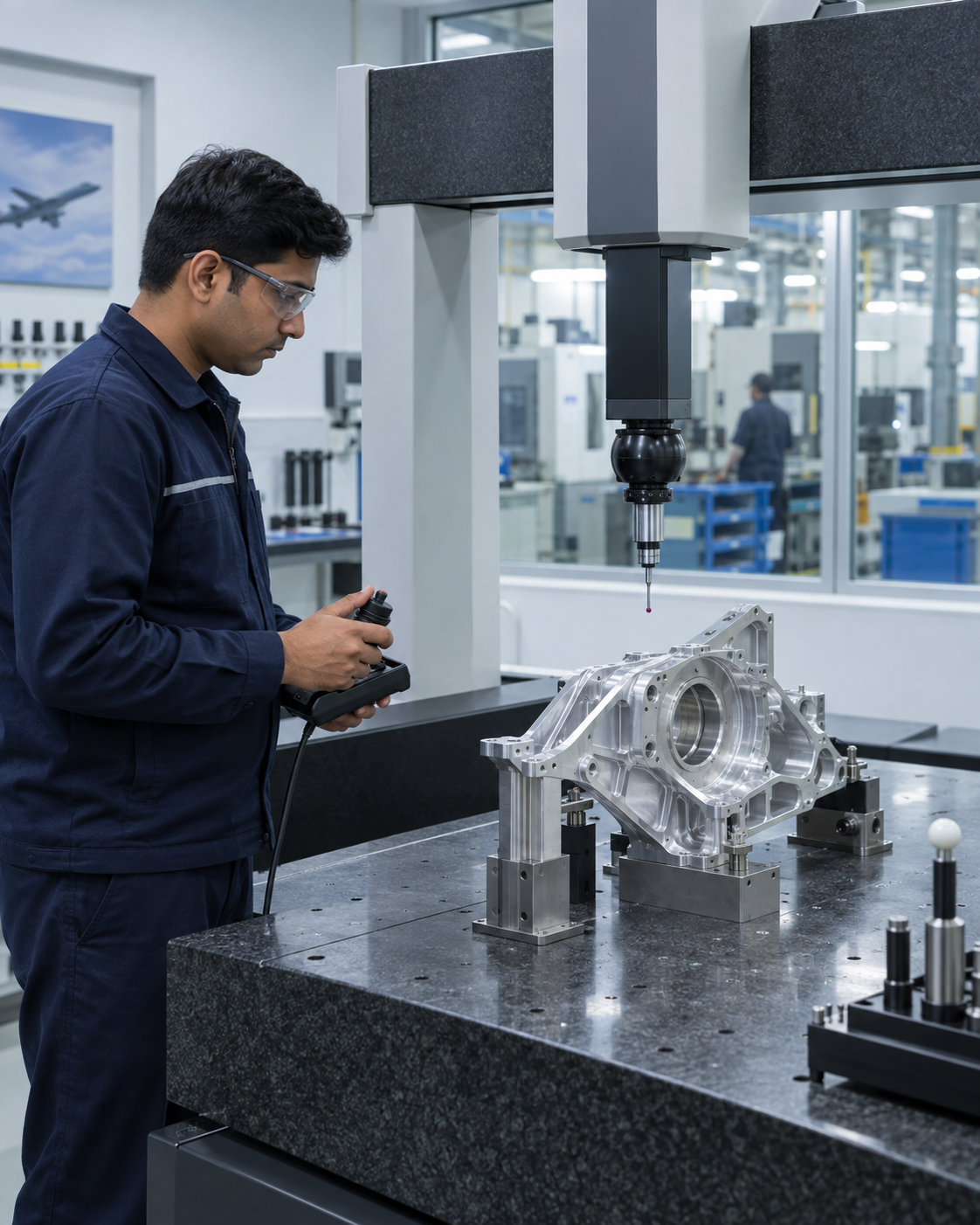 Representative dimensional inspection using a coordinate measuring machine